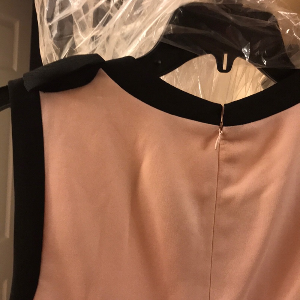 Betsey Johnson sleeveless lined  blush/black,NWT - Picture 14 of 16